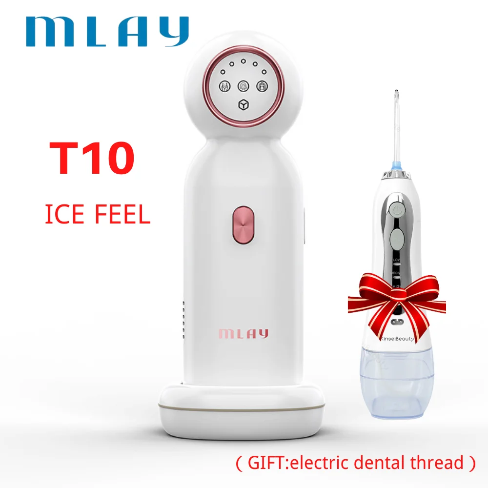 

Mlay T10 Laser Hair Remove Epilator Sapphire Ice Feeling Painless IPL Hair Epilator Malay Women Man Permanent Hair Remove Device