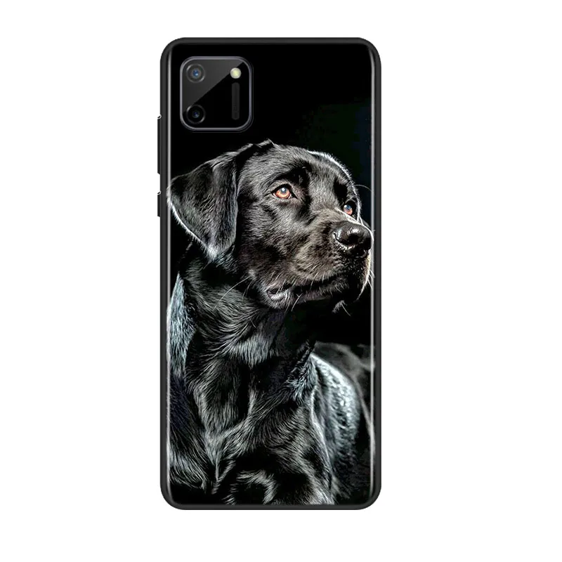 Ретривера Лабрадора силиконовый чехол для Realme V15 X50 X7 X3 суперзум Q2 C11 C3 7i 6i 6s 6