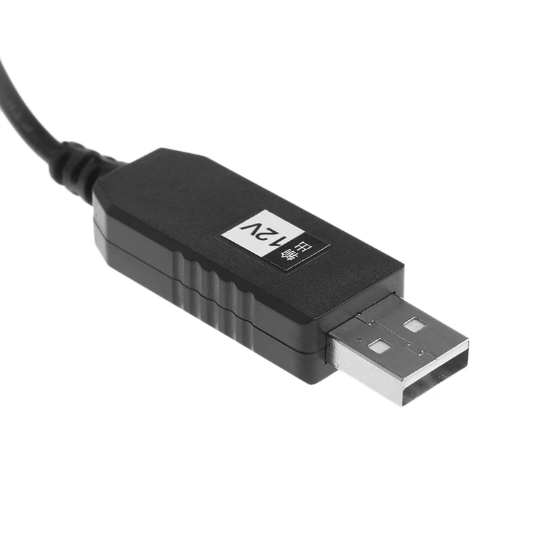 USB DC 5В в 12В 2 1x5 5 мм Мужской повышающий преобразователь адаптер кабель для