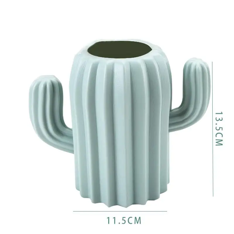 Милый держатель кактуса для ручек Канцелярские принадлежности коробка хранения