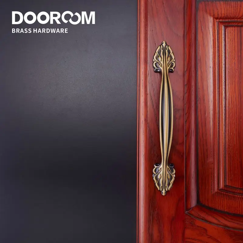 Латунные европейские ручки для мебели Dooroom антикварные американские ящиков