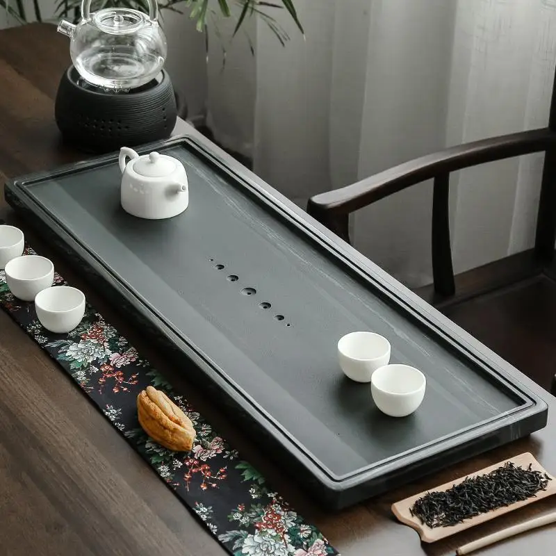 Набор для китайской церемонии поднос с держателем чая Sunum Tepsi Dienblad Kung Fu | Дом и сад