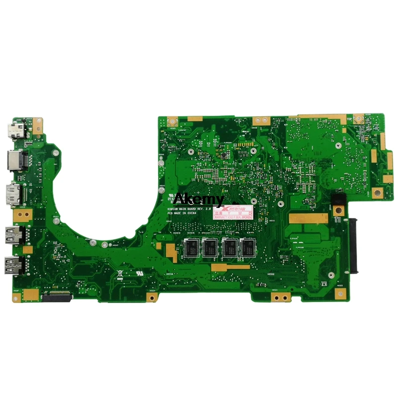Verkauf K501UB Laptop Motherboard Für For For For Asus K501UX K501UB K501UW K501UXM K501U A501U Mainboard GT940M GPU/I7-6500 CPU/8G RAM/DDR3