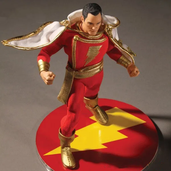 Новый стиль 6 дюймов Mezco commoner капитан Shazam Marvel Супермен ПВХ Фигурки Модель игрушки