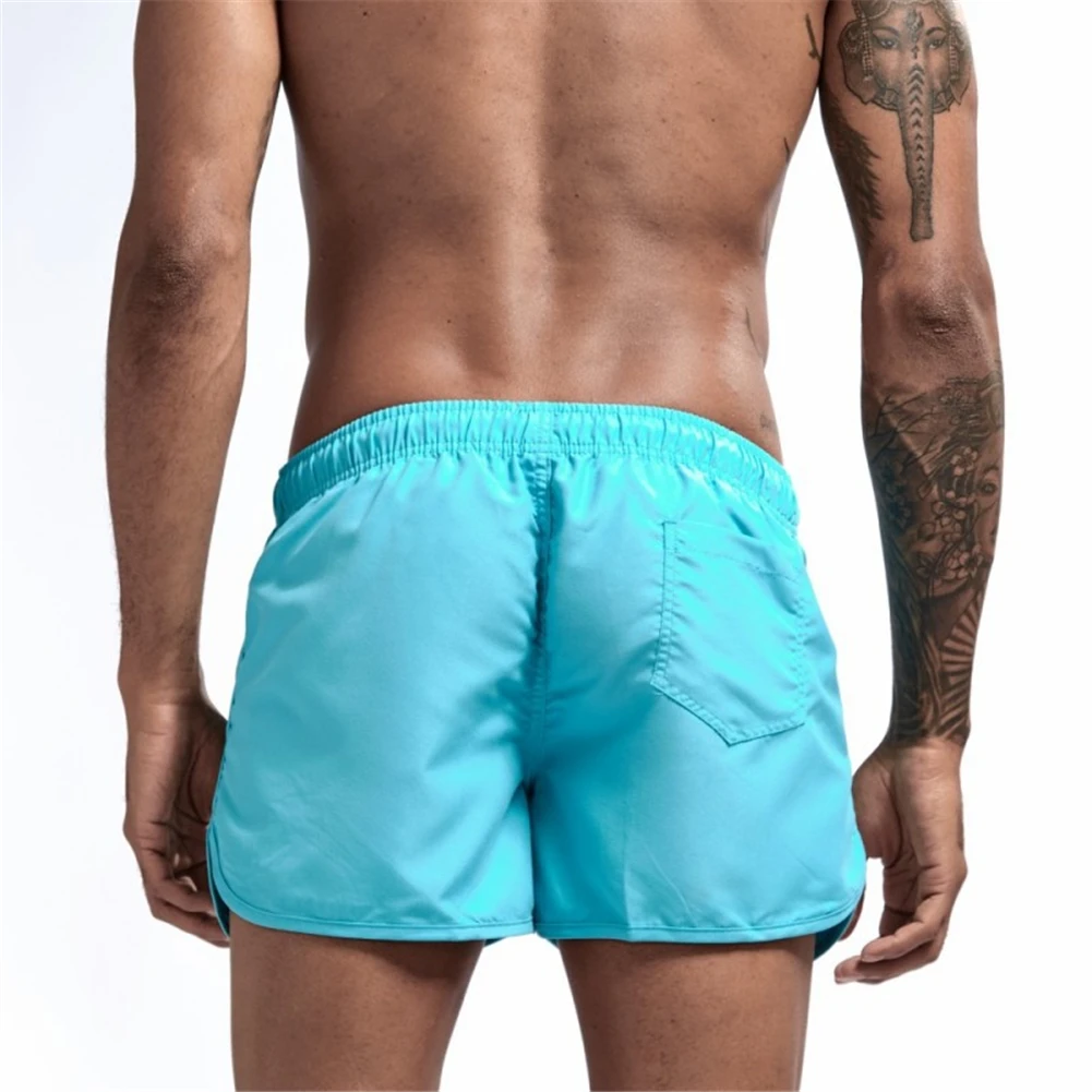 

2021 Summer Hot Shorts Men's Solid Color Shorts Men's Summer Loose Breathable Casual Beach Shorts Quick Dry Shorts Large Size
