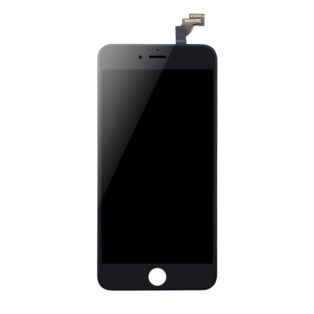 Pantalla LCD para m&oacute;vil, repuesto de digitalizador de pantalla t&aacute;ctil con placa trasera, para Apple iPhone 6plus, 6s plus, 7plus, 8plus, 5 uds.-0