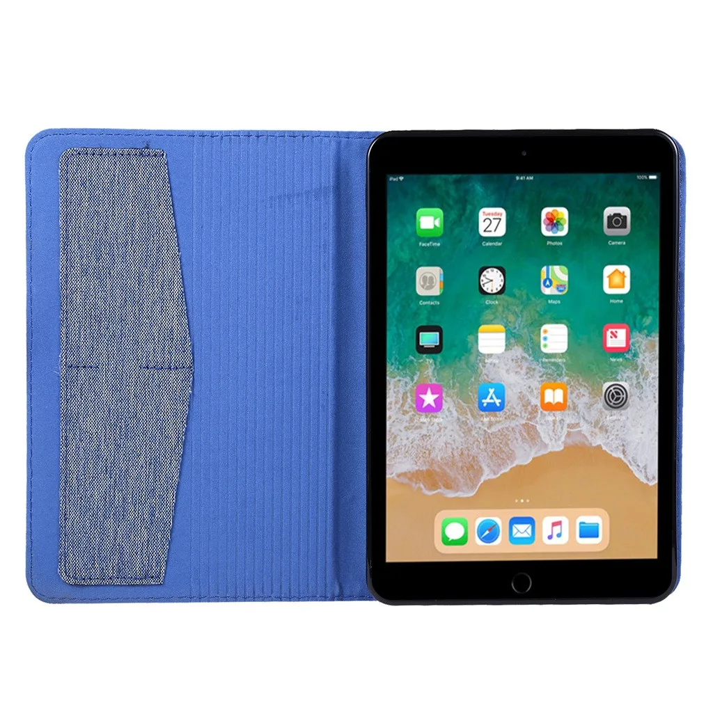 Молодежный Модный чехол из ткани Оксфорд для iPad Mini 5/mini 4 тонкий подставка 7 9 дюйма