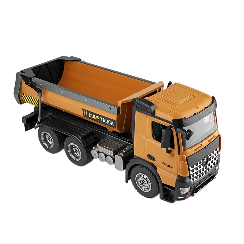 

WLTOYS 14600 2,4 ГГц 8-канальный 1:14 Радиоуправляемый грузовик самозагружающийся металлический автомобильный демонстрационный светодиодный свети...