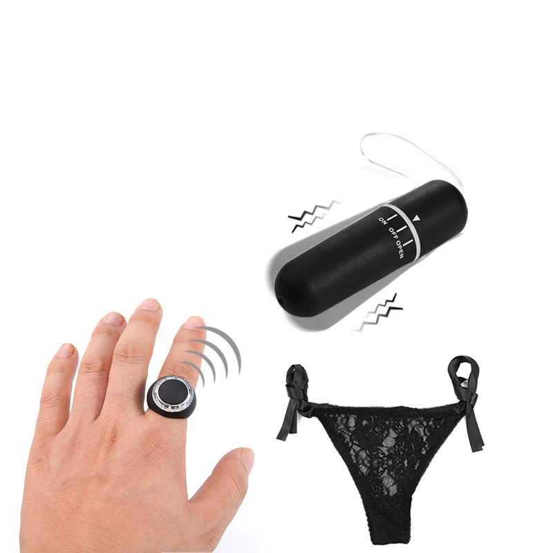 Беспроводной пульт дистанционного управления с тайным кольцом тапочки вибратор