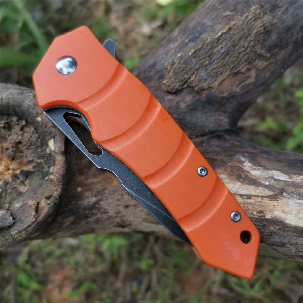 Оригинальный складной нож D2 лезвие G10 ручка Подшипник Карманный Флиппер Edc ножи