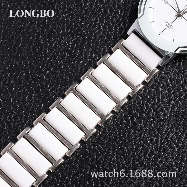 LONGBO, роскошные Брендовые женские часы Relogio Feminino, простые повседневные деловые часы, женское платье, Reloj Mujer, имитация керамики, кварцевые часы