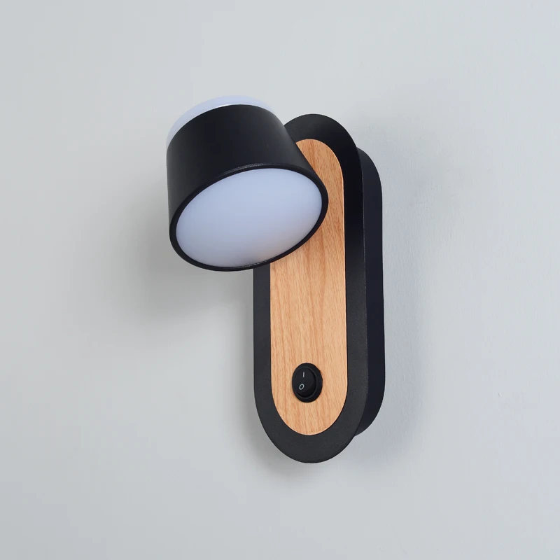 Скандинавский прикроватный светильник светодиодный для спальни дизайн из