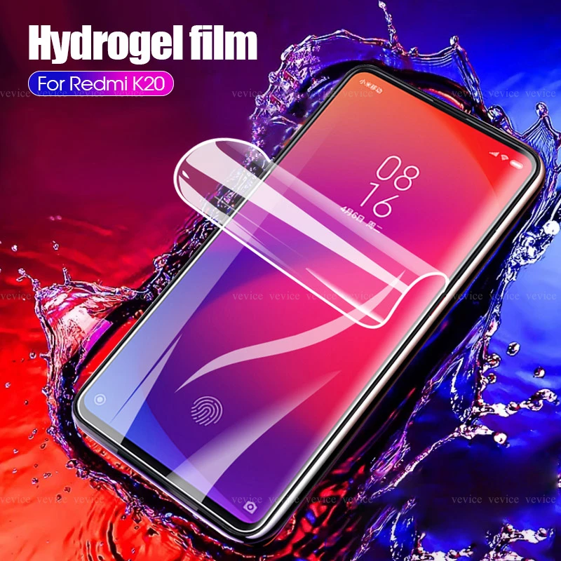 9D Премиум Защита экрана для Redmi 7A K20 7 8 Note 8 7Pro Гидрогелевая пленка для Xiaomi Redmi K20 Pro Note 7 8 прозрачная пленка