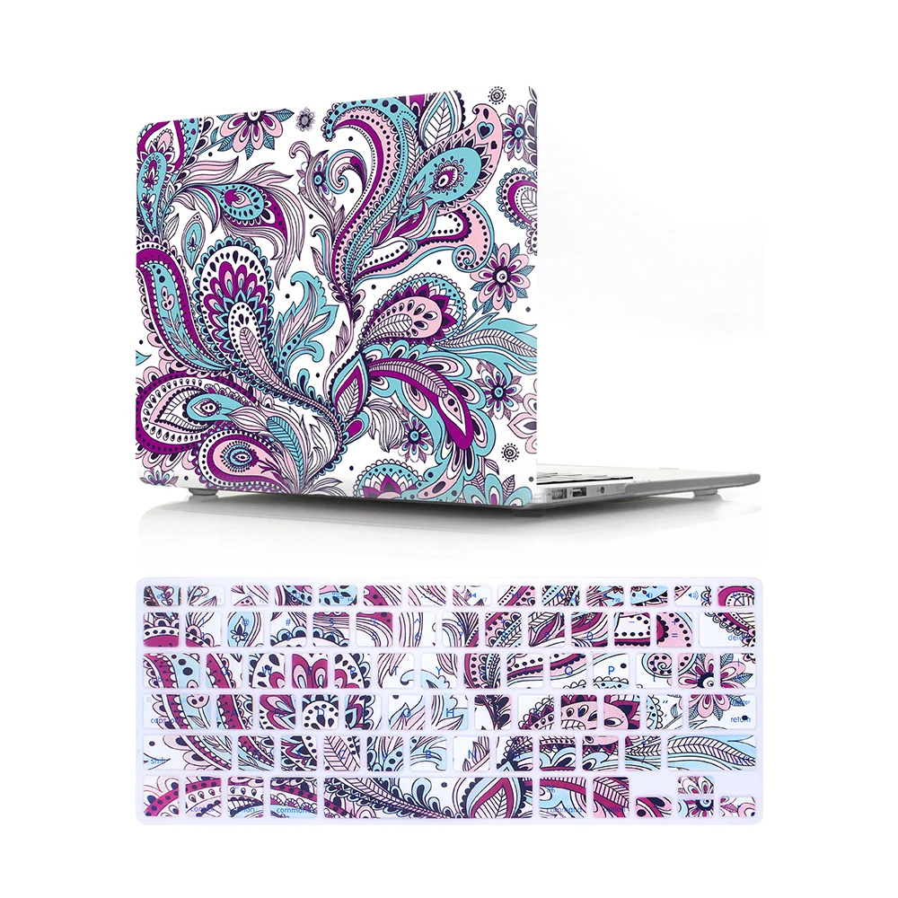 Чехол HRH силиконовый для защиты клавиатуры чехол ноутбука Жесткий компьютера Mac