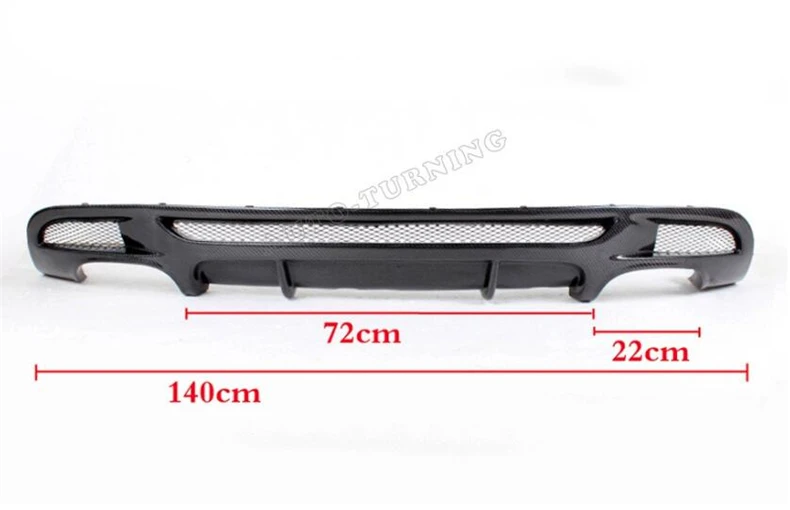 Для BMW E82 Coupe 120 125 130 135 2007 2017 углеродное волокно задний спойлер бампер диффузор