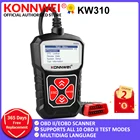 KONNWEI KW310 OBD2 инструмент для диагностического сканирования автомобиля Автомобильный считыватель кодов с русской OBD 2 сканер авто инструменты PK ELM 327 V 1 5 AS100
