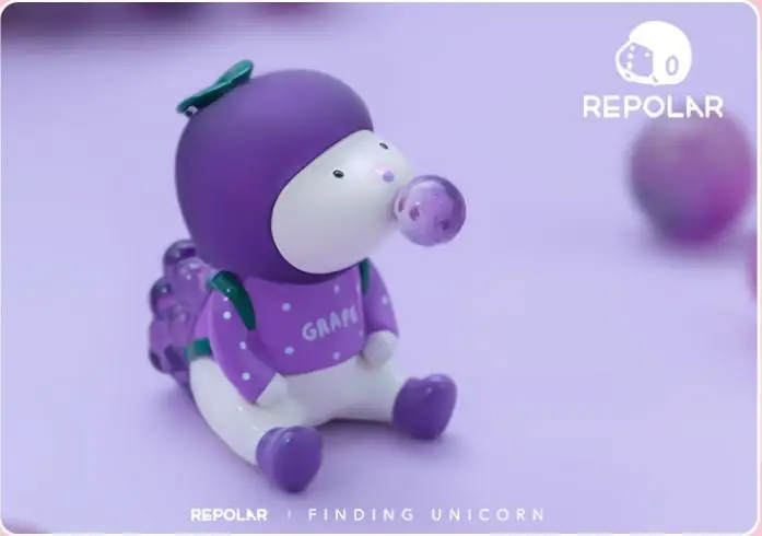 Глухая коробка оригинальный ищет единорога реполярные фрукты виноград вертушка