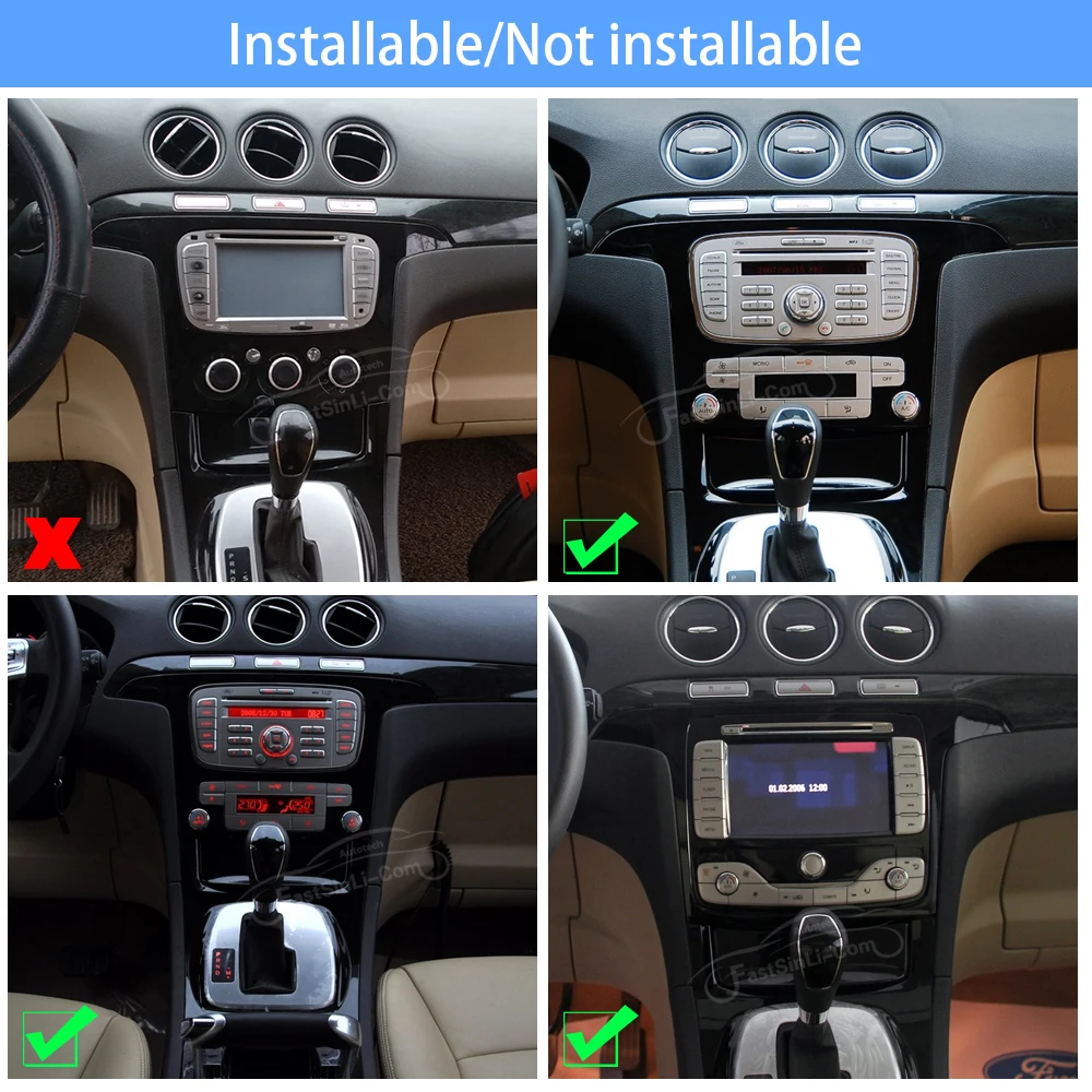 Android для Ford Galaxy S Max S-MAX 2007-2015 автомобильное радио GPS-навигация мультимедийный плеер