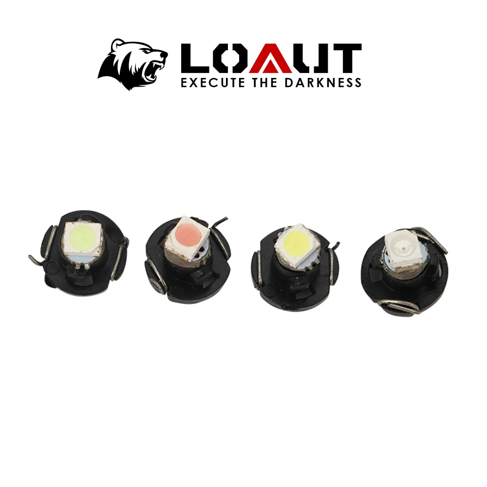 10 шт. B8.5D 509T b8 5 5050 Led 1 SMD T5 лампа для автомобиля Speedo приборной панели светильник