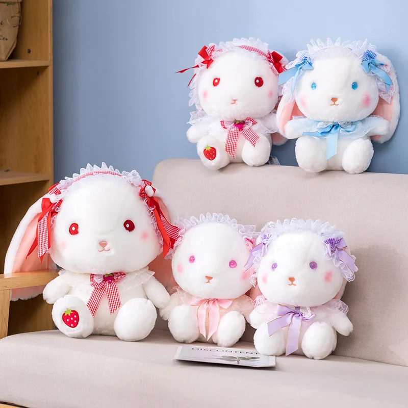 

Маленький белый кролик, плюшевая игрушка, кукла Ragdoll, подарок на день рождения для подруги, игрушка, плюшевые животные, кролик, плюшевые игру...