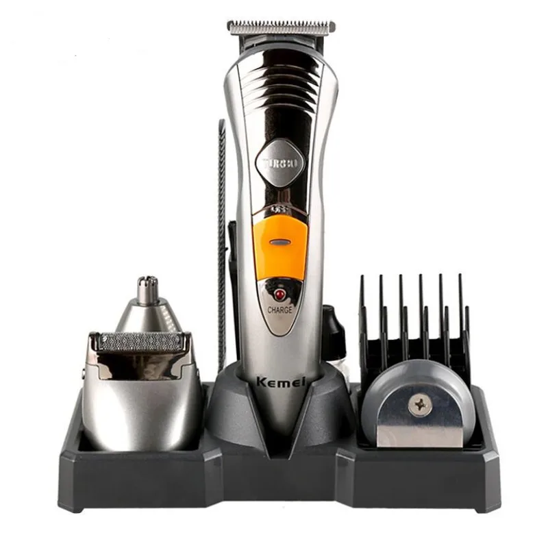 Electric All In One Hair Clipper Man Shaver Razor Grooming Kit Rechargeable Body Beard Trimmer Haircut Machine Men Groomer Shave | Бытовая