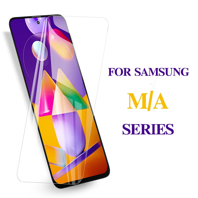 

9H закаленное стекло с полным клеем для Galaxy M31S M31 M21 M11 M01 M01S M50 M40 M30 Защитная пленка для экрана для Samsung A71 A51 A41 A31 A20 A70