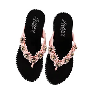 Шлепанцы женские на толстой подошве в Корейском стиле |