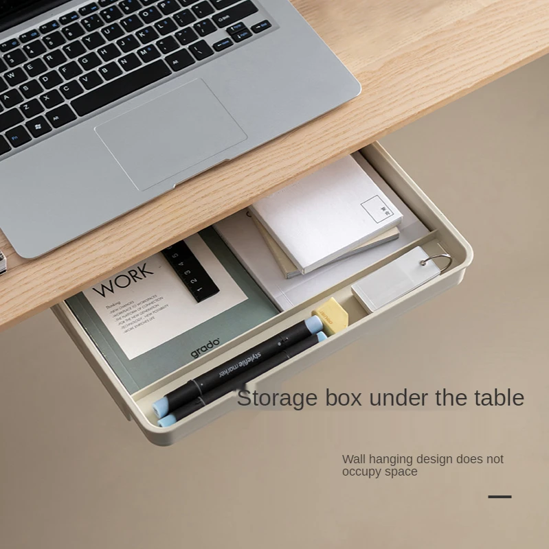 

JSWORK Desk Organizer Plastic Drawers Shelves Storage Box Racks Table Office Study Stationery Holder Pencil Pens Home