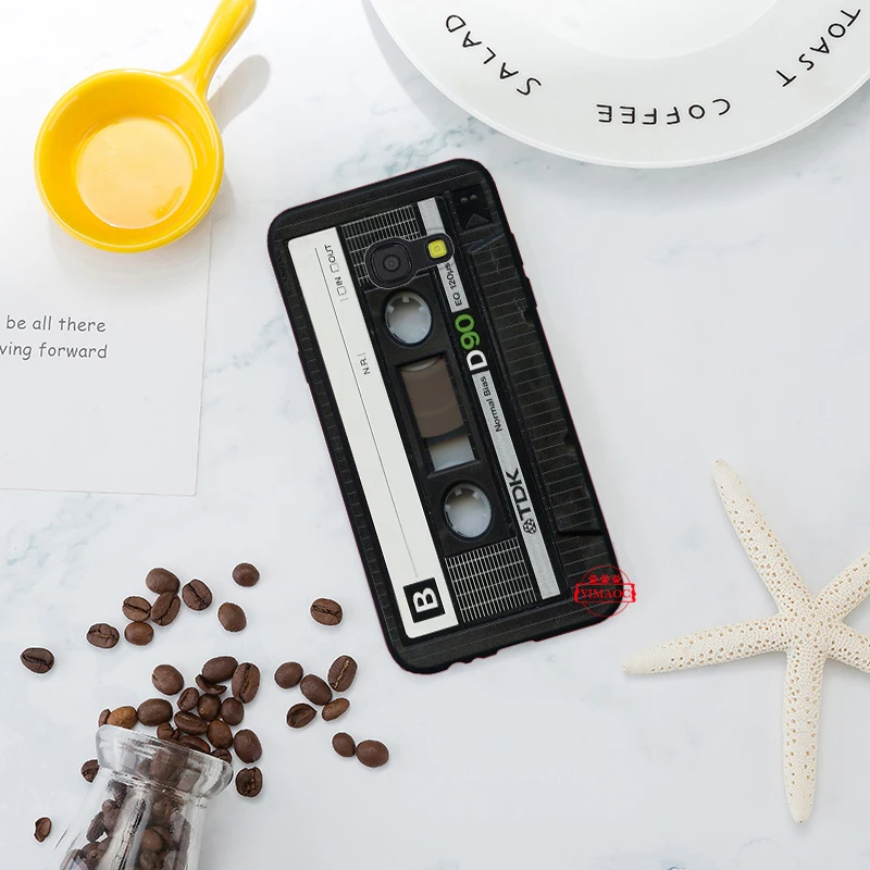 RETRO CLASSIC CASSETTE Unique Silicone Case for Samsung A3 A5 A10S A30S A50S A6 Plus 2018 A7 A8 A9 A10 A30 A40 A50 A60 A70 J6 |