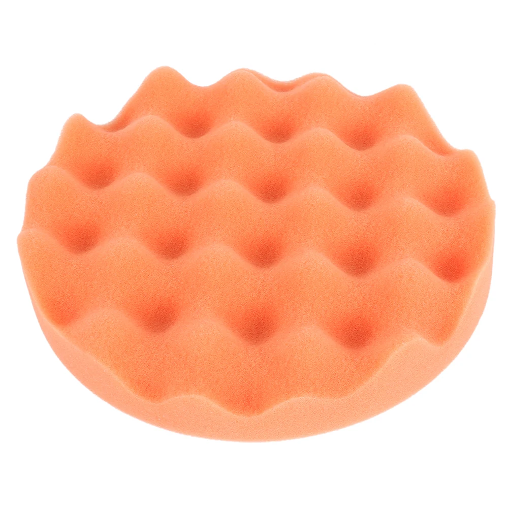 

8PCS 6" Car Sponge Polishing Pad Auto Polishing Disc Buffing Waxing Sponge Wool Wheel Beauty Cleaning Tool For Polisher Adapter