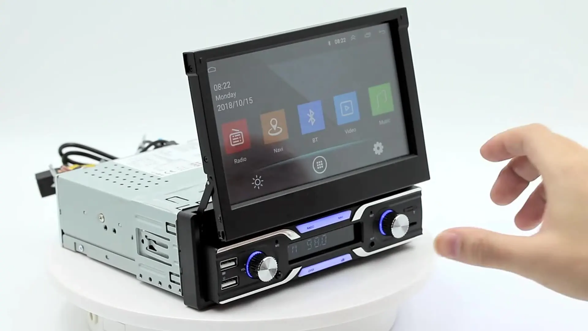 

Универсальный 7-дюймовый сенсорный экран, 1 + 16 ГБ, Android