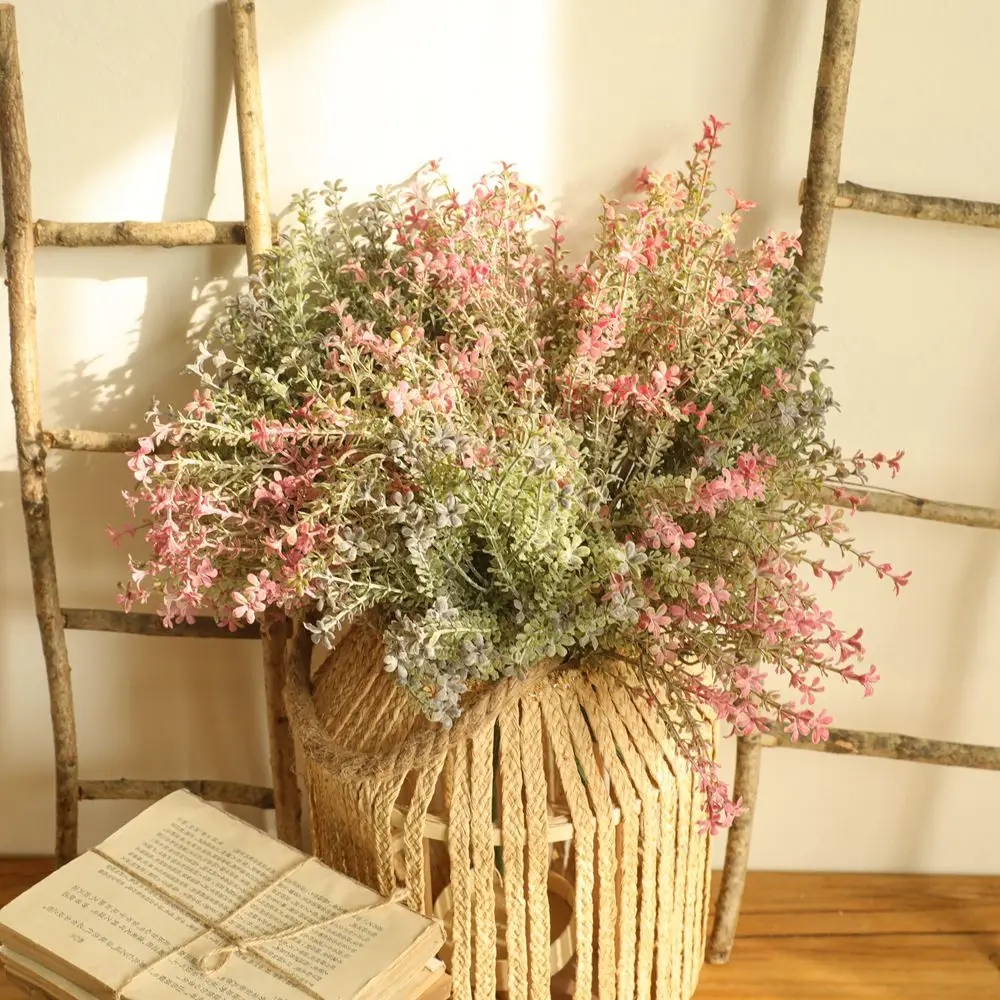 

Plastic grass Artificial plants INS fake Flowers for living room decor plantas artificiales room decoration flores