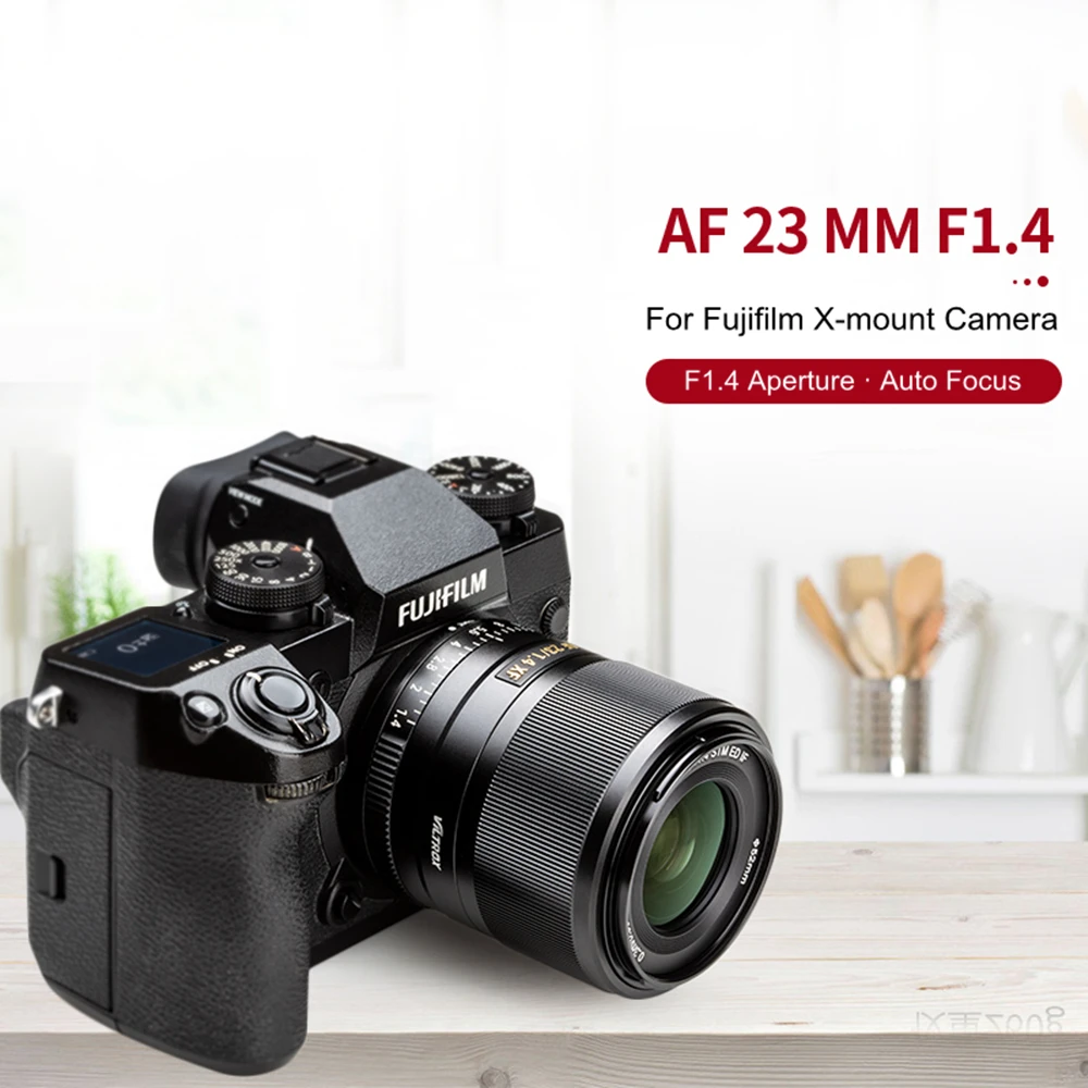 Объектив VILTROX 23 мм с автофокусом F1.4 XF AF 1/23/1 STM для камеры Fujifilm FUJI X-mount X-T3 X-H1 X20 X-T30 X pro3