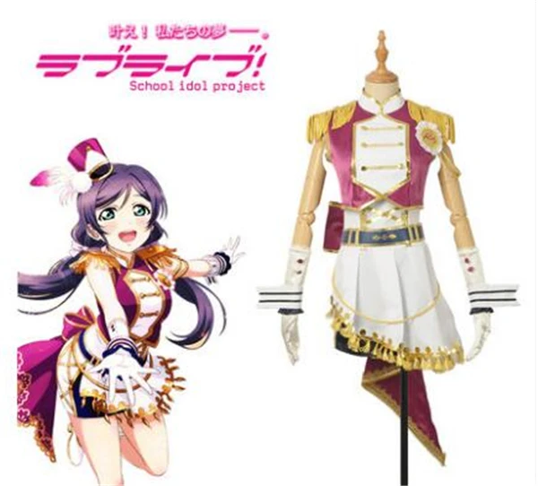 

Anime Cosplay Clothing Cosplay Costumes Love Live 6th Anniversary Nozomi Tojo Uniforms Lolita Dress A