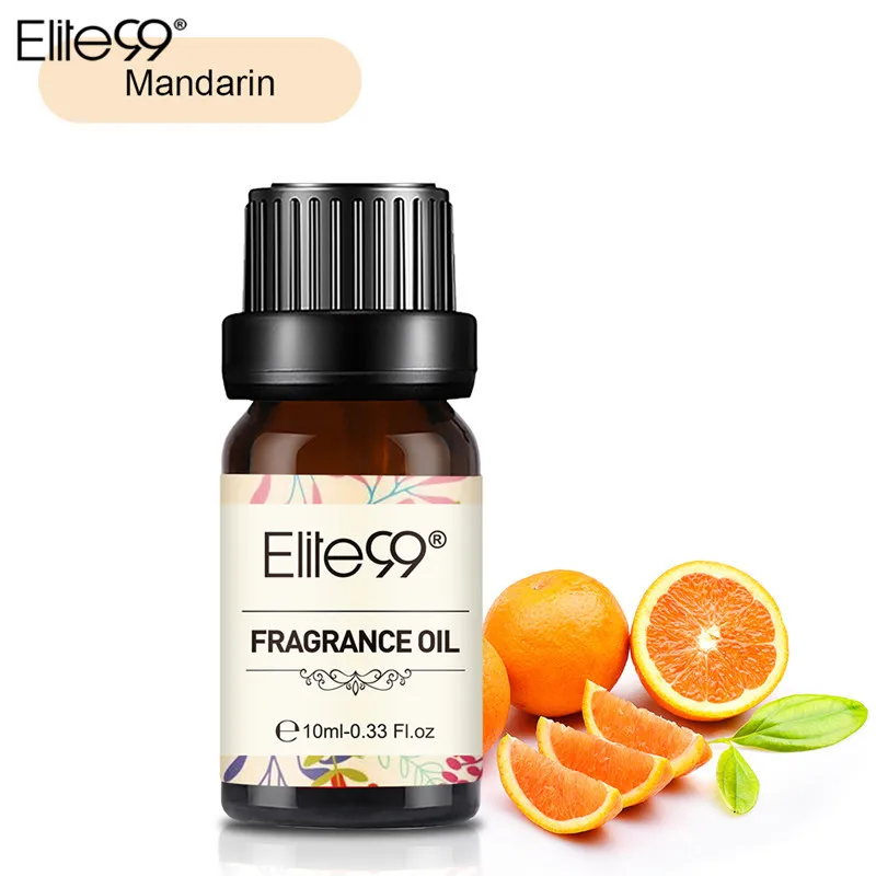 Elite99 ароматическое масло мандарина 10 мл Цветок Фрукты чистое эфирное Релакс