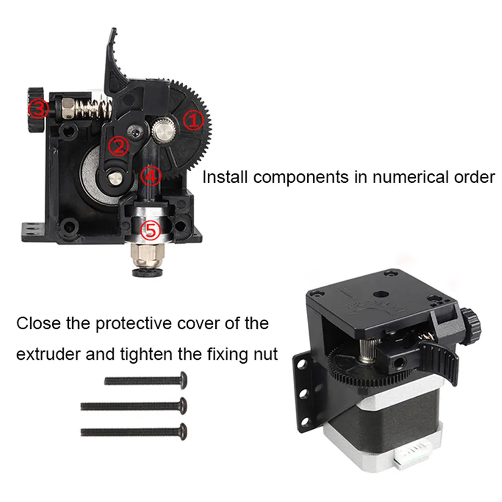 Titan экструдер 175 мм нить для V6 Hotend J head Bowden крепление детали 3D принтера поддержка