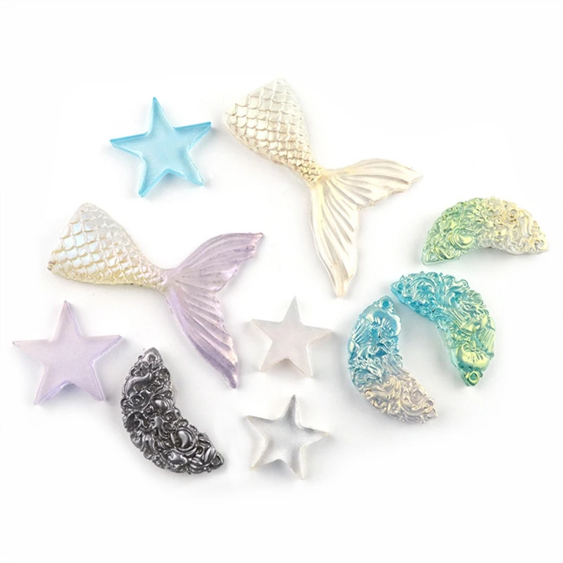 

83XF Flower Cambodia Diy Crystal Epoxy Polarized Powder 9 Colors Dyes