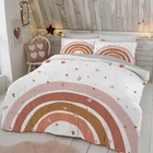 Комплект постельного белья в скандинавском стиле для девочек, размеры 135x200 150x200