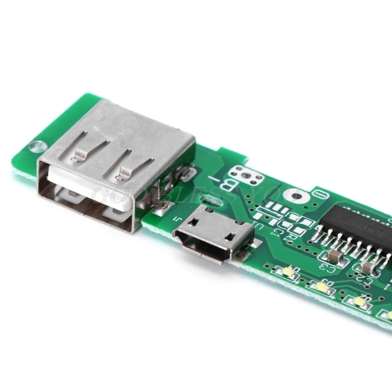 USB 5V 2A банк питания для мобильного телефона Зарядное устройство Модуль платы