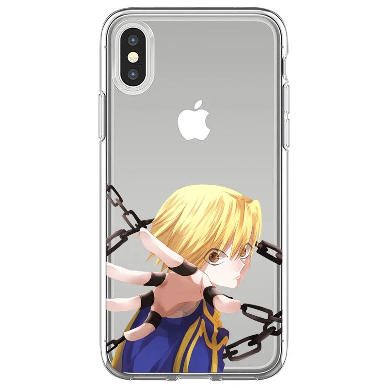 Мягкий прозрачный чехол для телефона Hunter x 3 HXH Anime Hisoka Morow iPhone 12 11 Pro Max X XR XS 8 7 Plus Mini