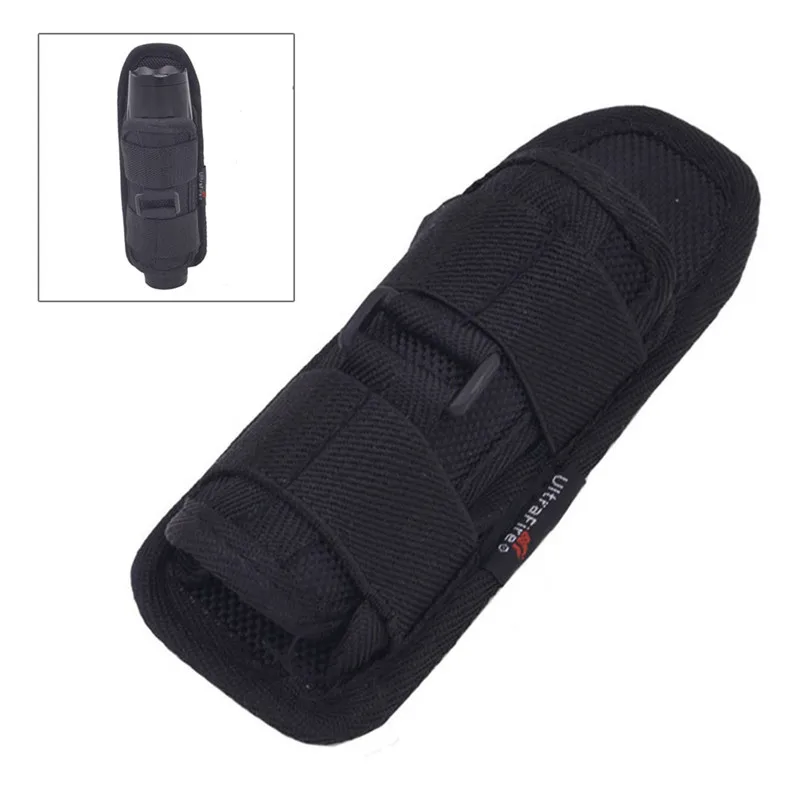 Вращающийся на 360 градусов фонарик чехол Портативный Тактический кобура фонарь