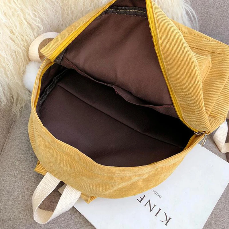 2019 ретро школьный рюкзак для девочек простой дизайн ранец большой размер сумка