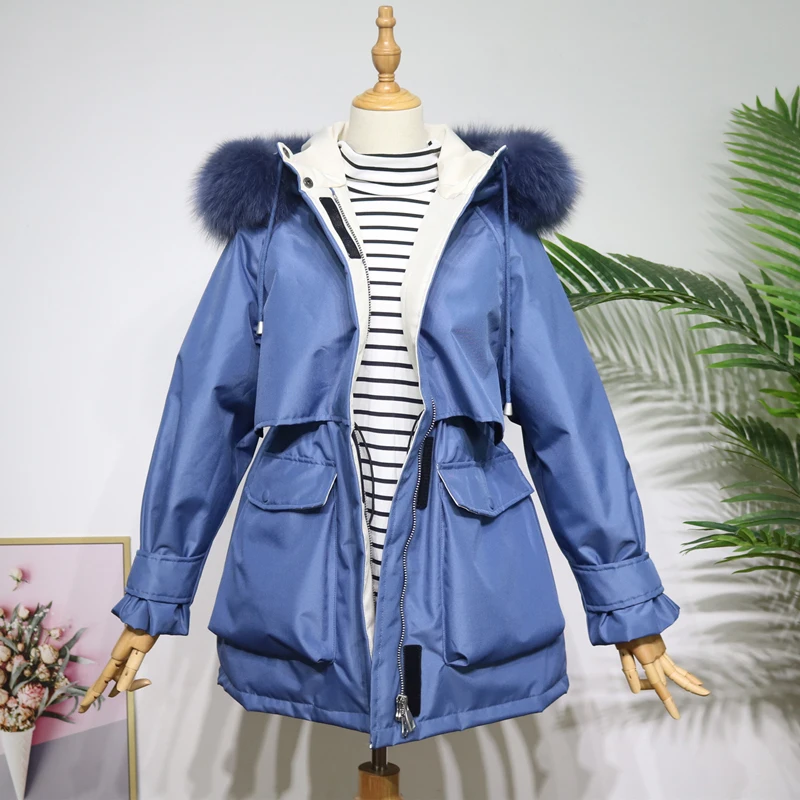 Женский пуховик на молнии с капюшоном и поясом зиму|Женские пуховики| |