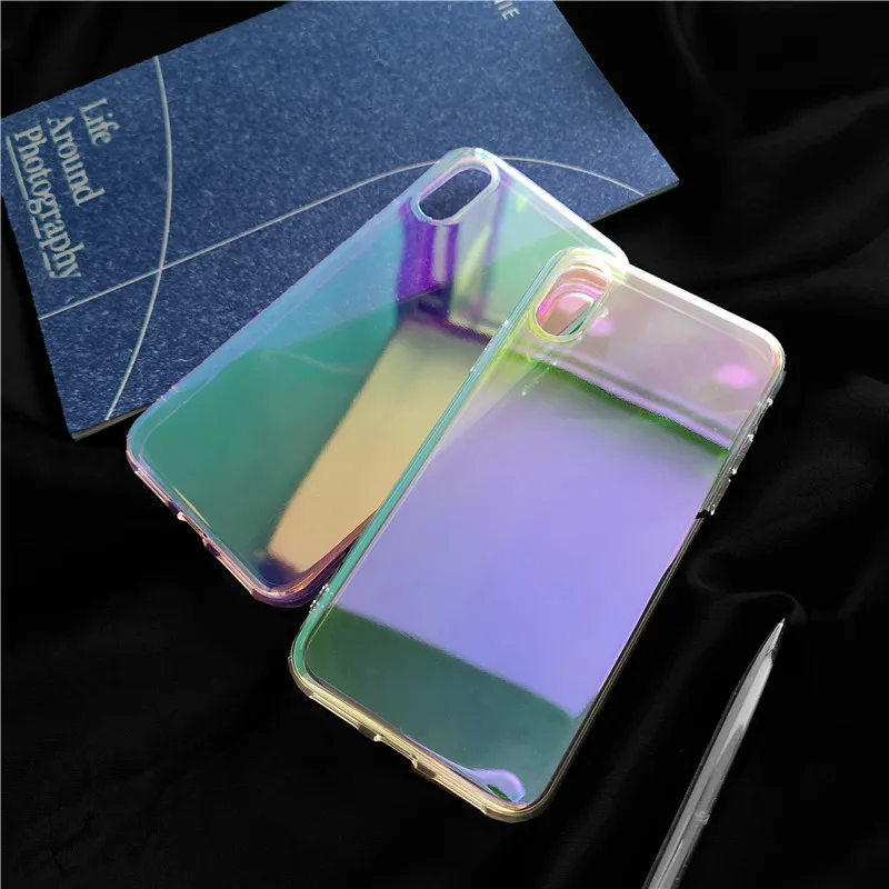 Брендовый лазерный фиолетовый светильник Tide для iPhone 11 Pro X XS Max XR 8 7 6 6s Plus