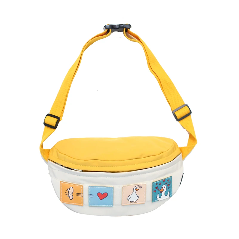 

Waist Bag For Women Canvas Chest Bag Casual Belt Bag Phone Chest Shoulder Purse Fanny Pack Girl Leg Pack