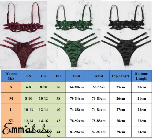 Комплект женского нижнего белья комплект с кружевным бюстгальтером