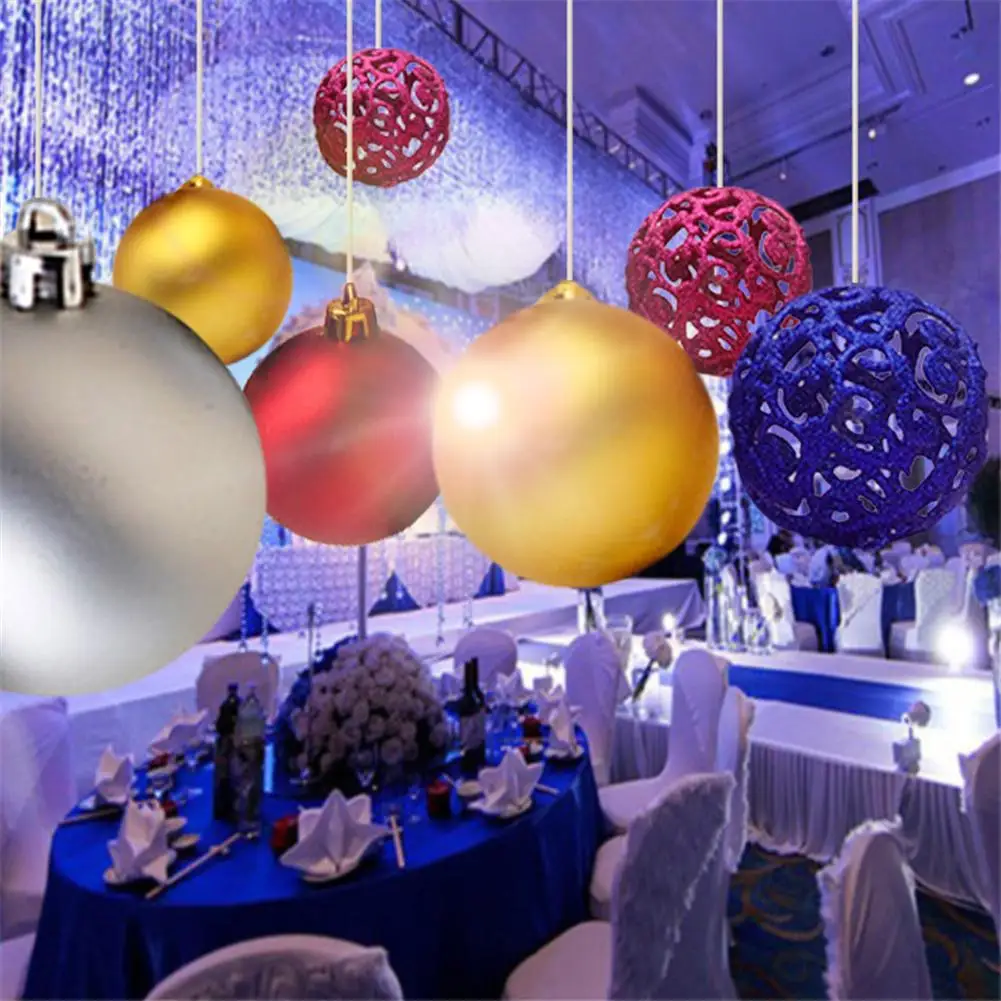 2019 6 см Рождественская елка декоративные шарики украшения подвеска цветов