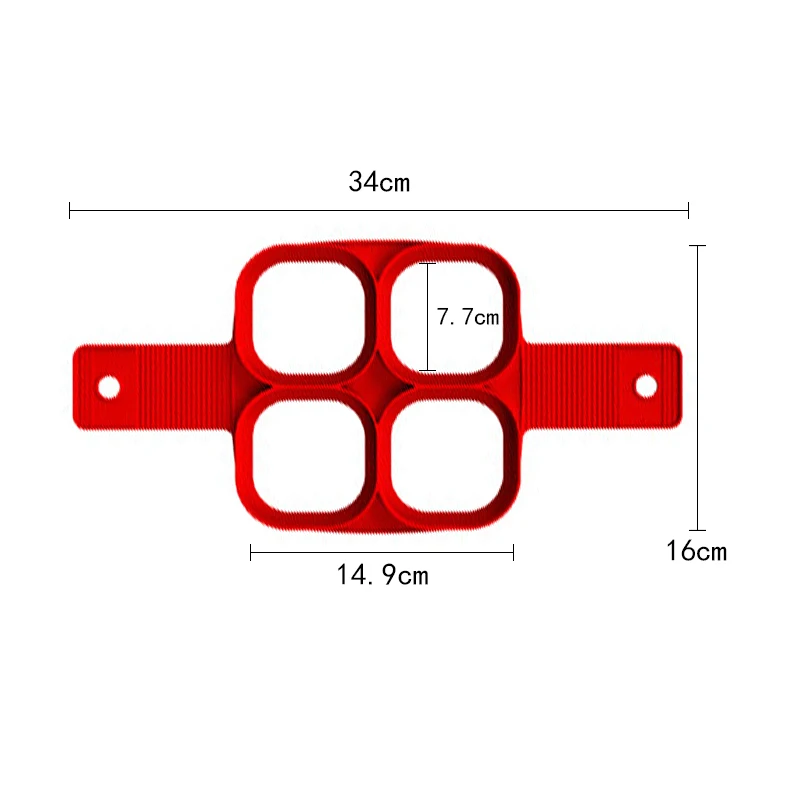 2020New! Форма для жареных яиц формы блинов силиконовые антипригарная простая в