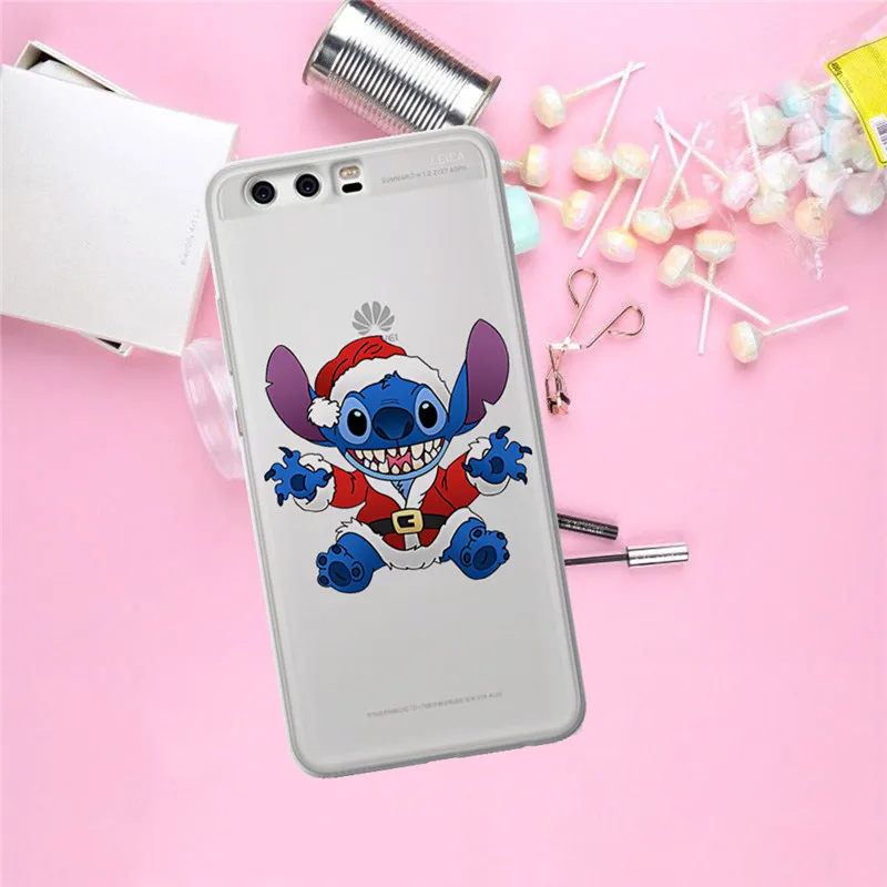 Стежок рождественский ДЛЯ Huawei Mate 9 10 20 P8 P9 P10 P20 P30 P Smart Lite Plus Pro чехол для телефона Etui funda модный подарок