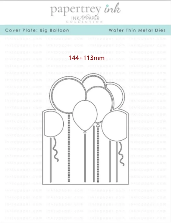 

Металлический Трафаретный вырубной штамп большой воздушный шар Скрапбукинг Сталь ремесло высечки Тиснение Бумага, карточка, альбом